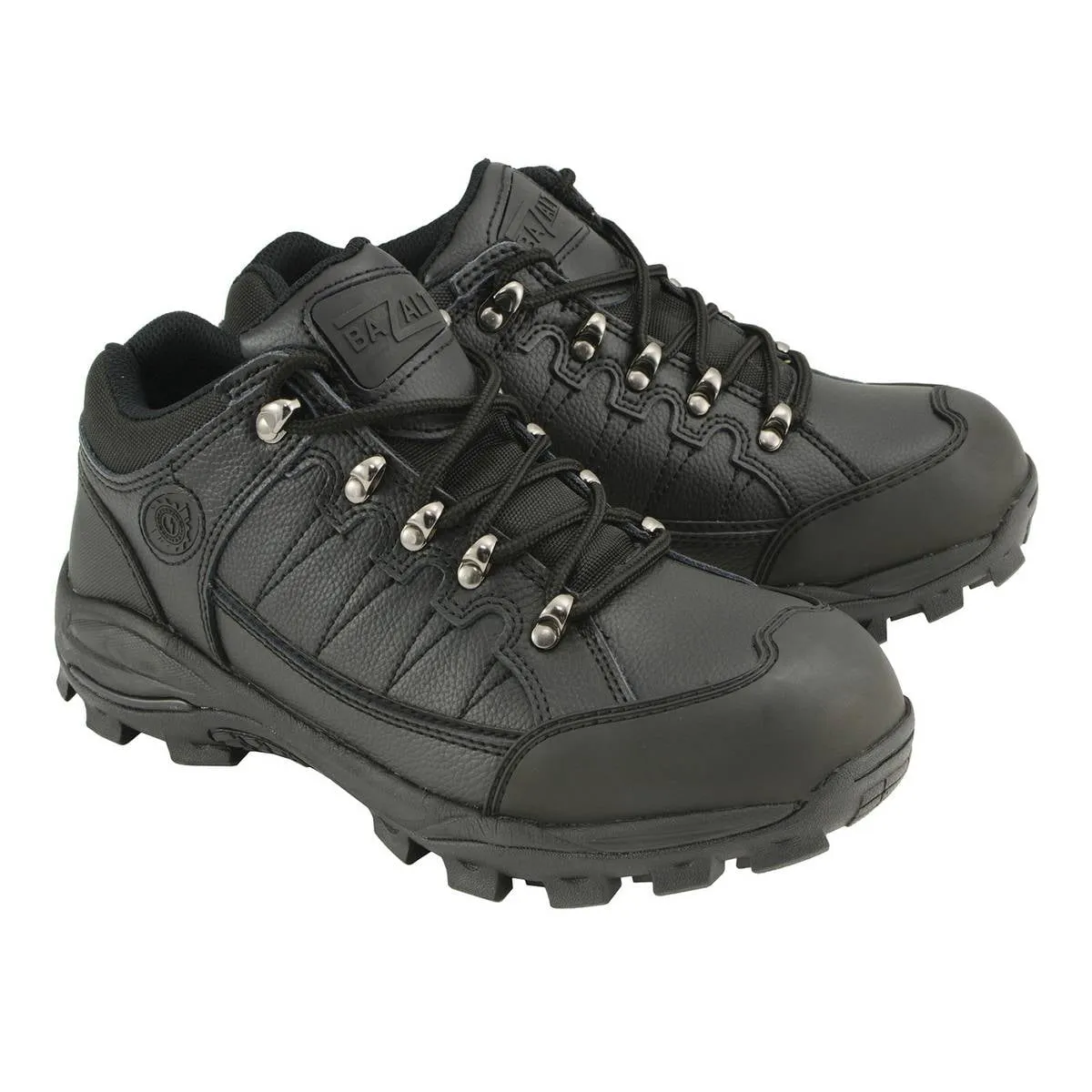 Bazalt MBM9126 Men's Black Water and Frost Proof Leather Outdoor Lace-Up Shoes