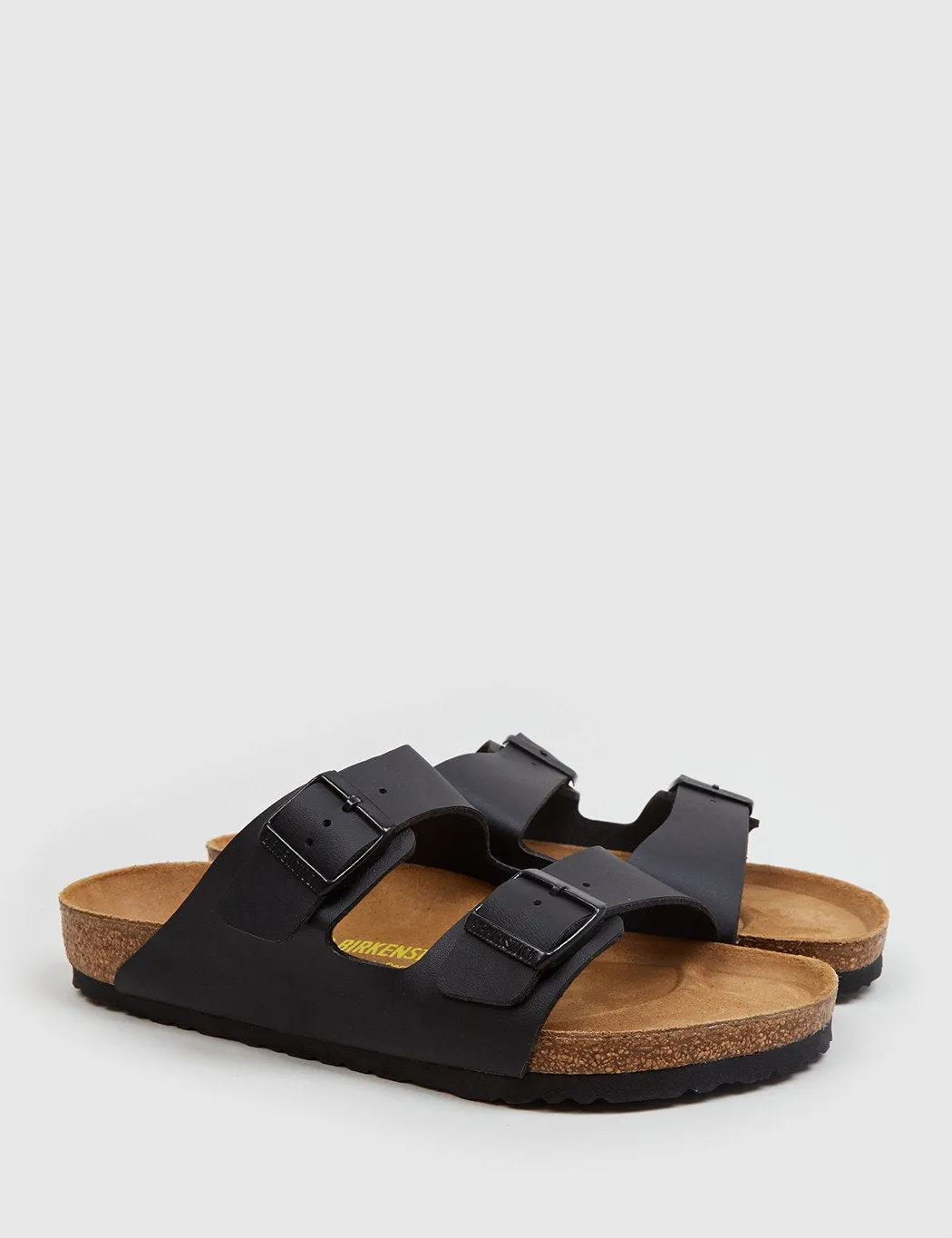 Birkenstock Arizona Birko-Flor Sandals (Regular) - Black