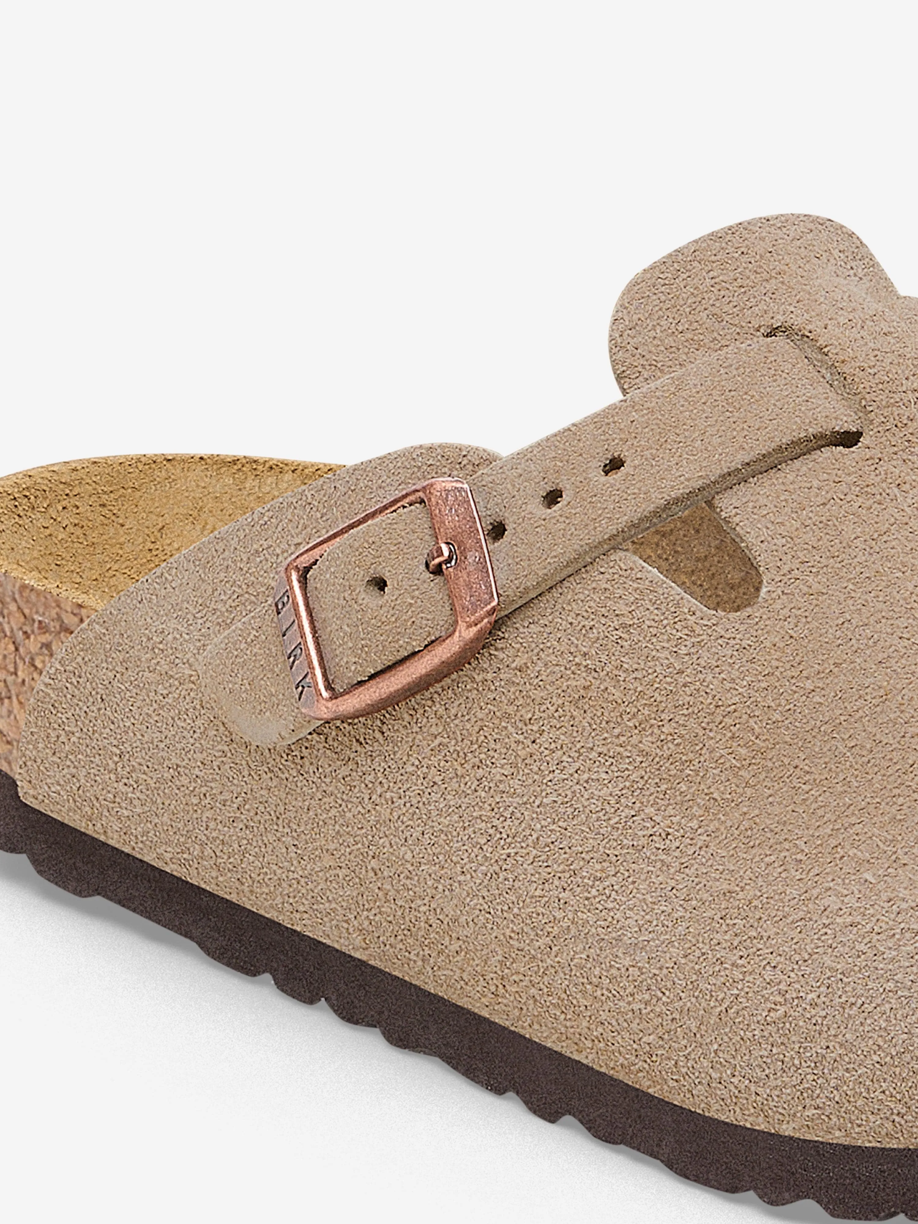 BIRKENSTOCK Kids Boston Clog Sandals in Beige