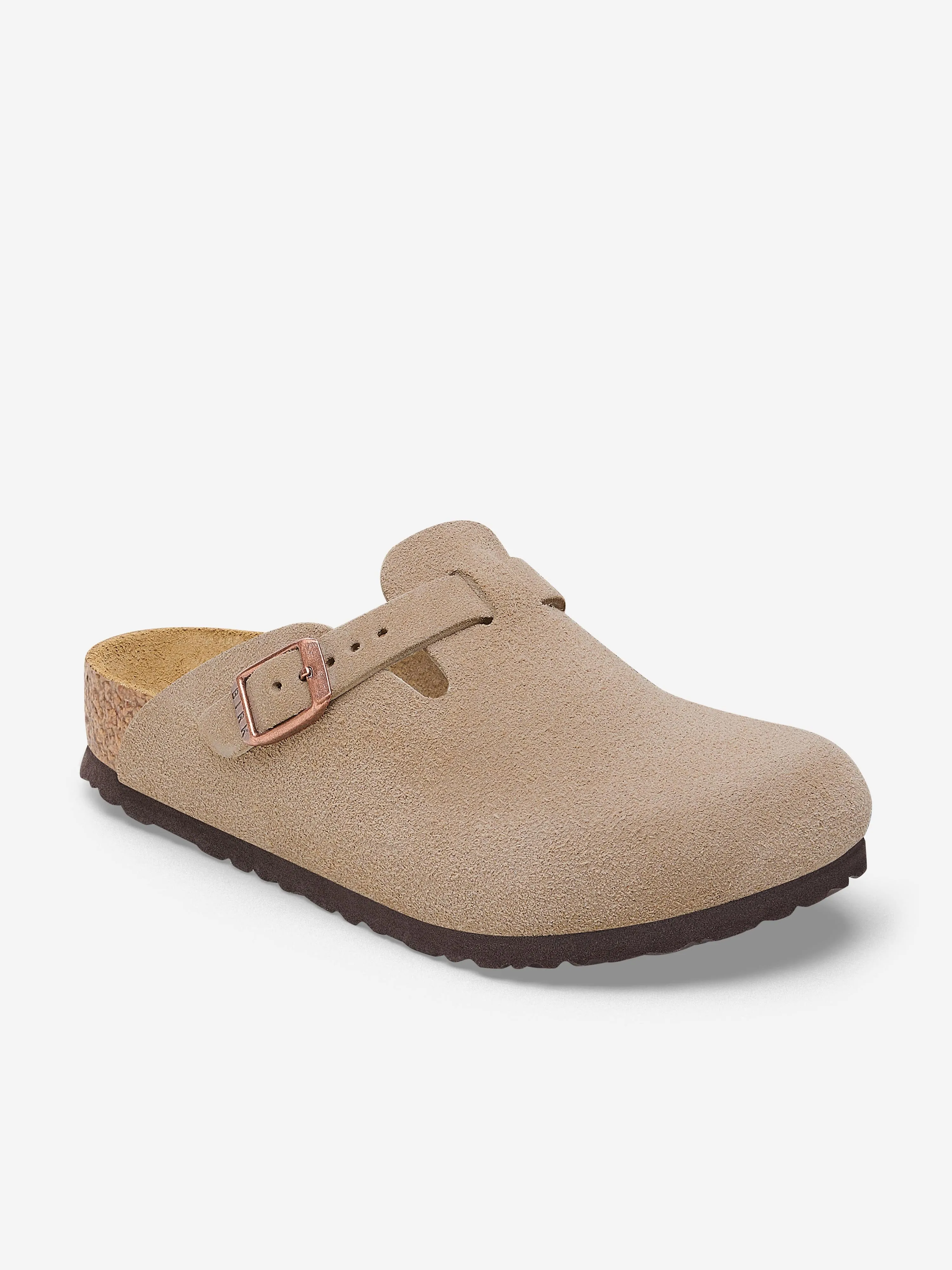 BIRKENSTOCK Kids Boston Clog Sandals in Beige