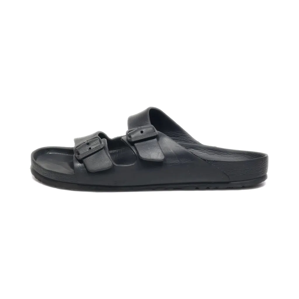 Birkenstock Sliders Rubber Black Colour For Men