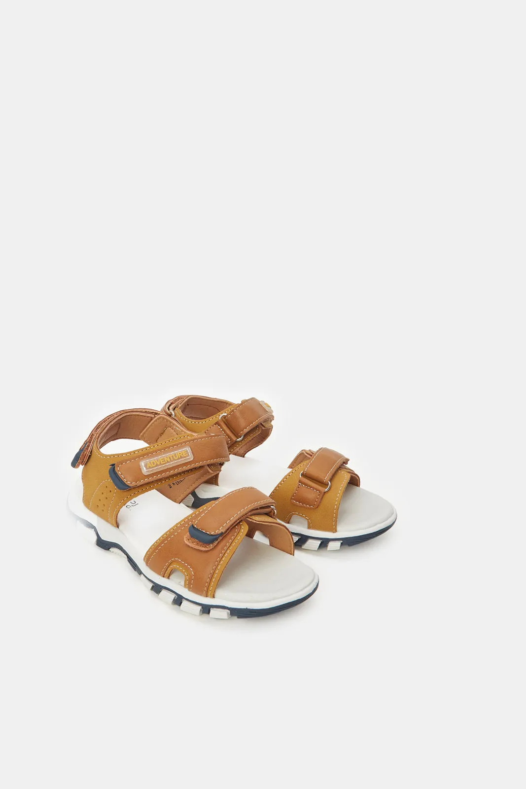 Boys Brown Trekker Sandal