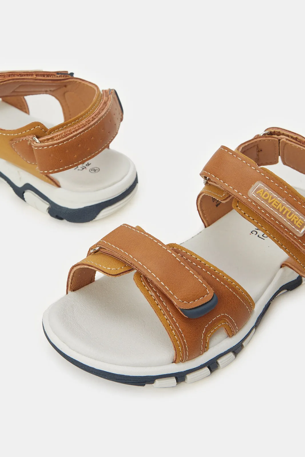 Boys Brown Trekker Sandal