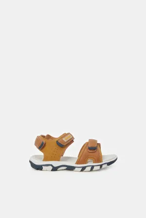 Boys Brown Trekker Sandal