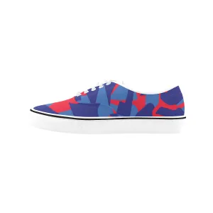 Buy Men's Camouflage Print Canvas Low Top Shoes at TFS