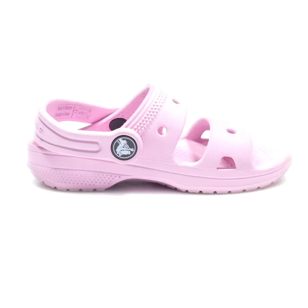 Crocs Classic Flat Sandals Eva Pink Colour For Kids