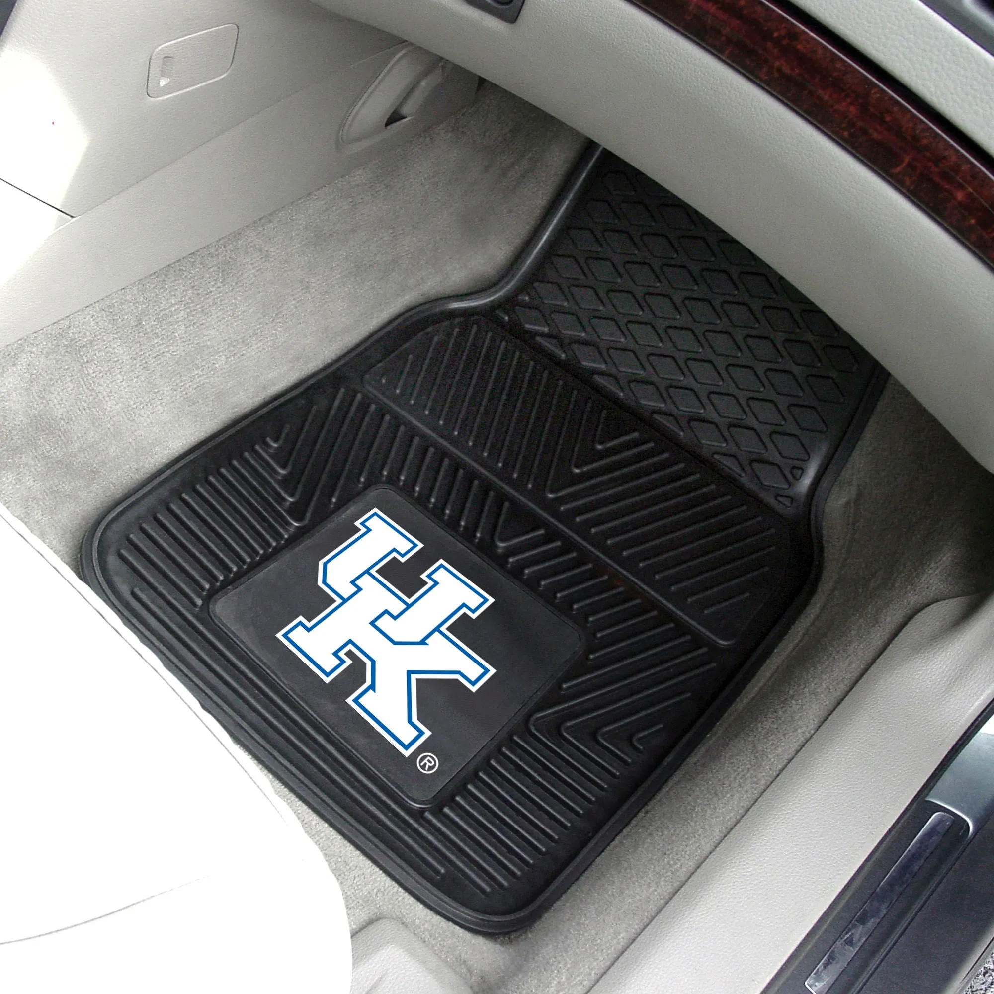 Fanmats Kentucky Wildcats Heavy Duty Car Mat Set - 2 Pieces