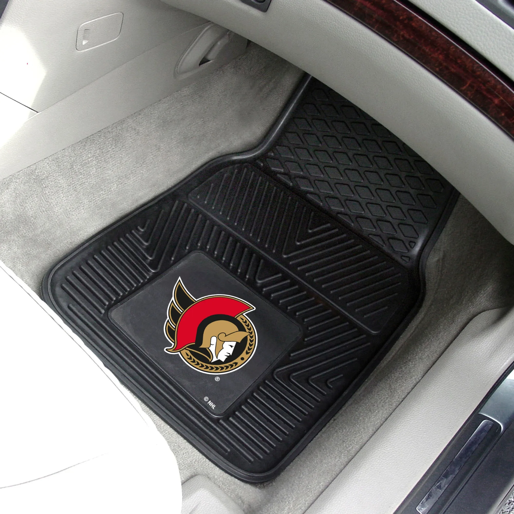 Fanmats Ottawa Senators Heavy Duty Car Mat Set - 2 Pieces