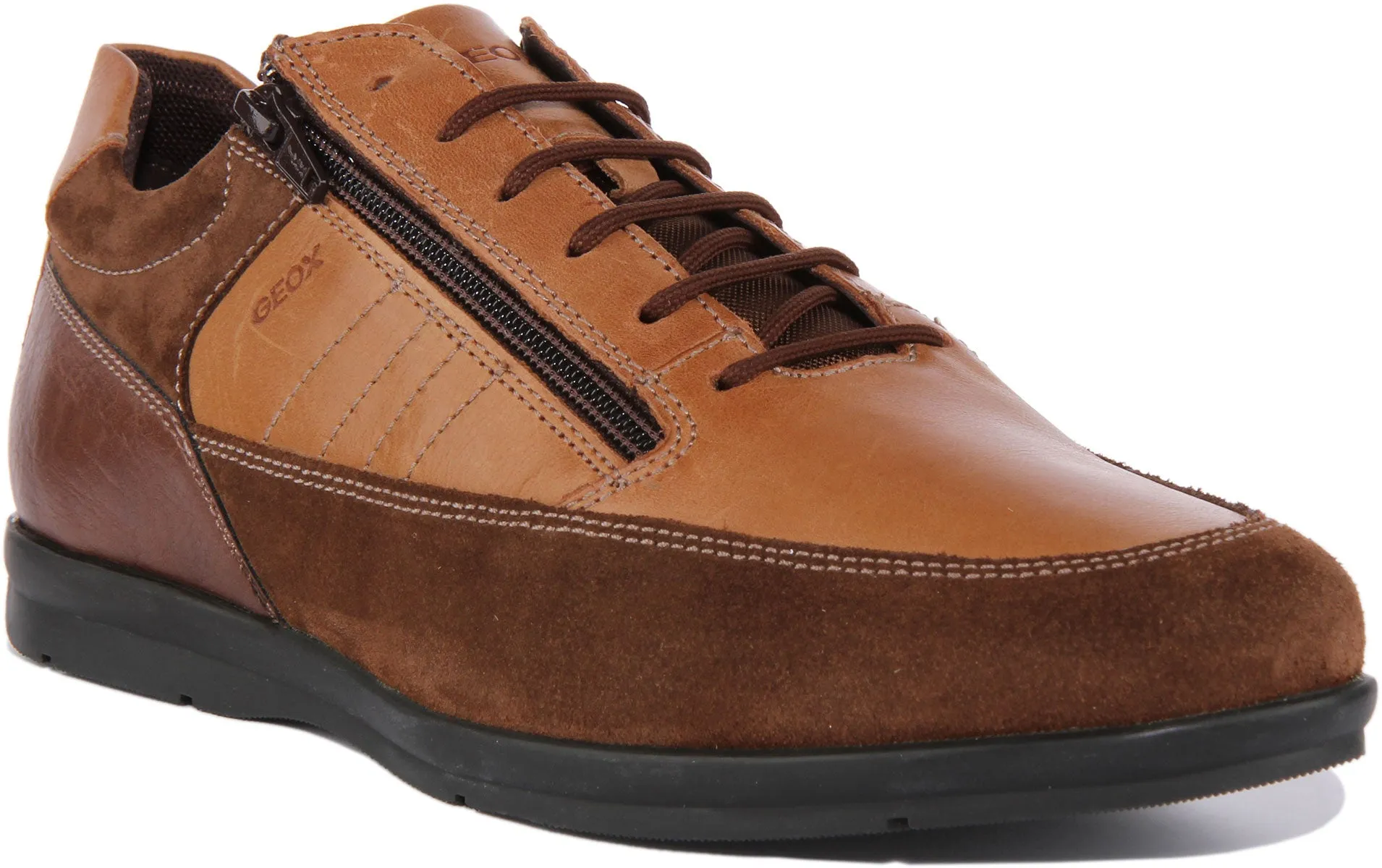 Geox U Adrien In Brown For Men