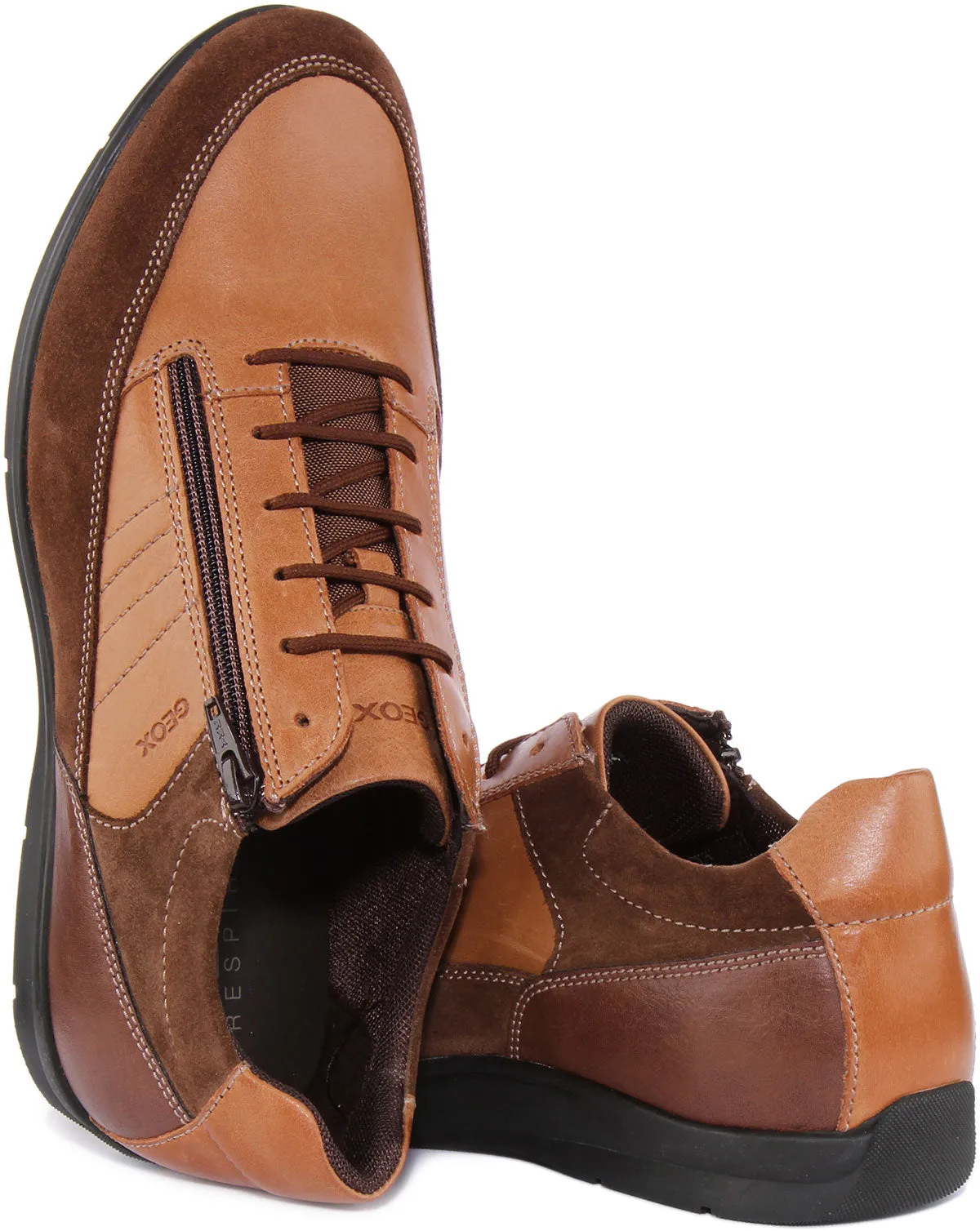 Geox U Adrien In Brown For Men