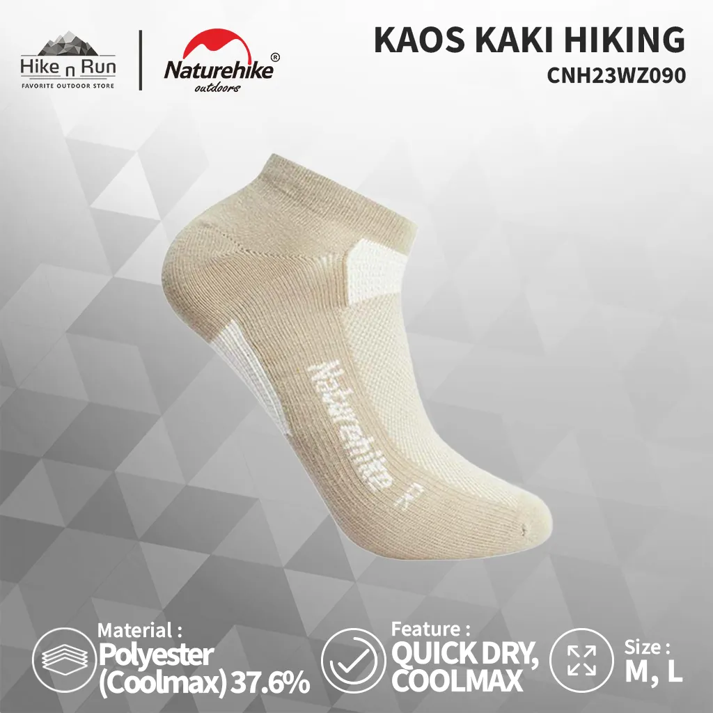 Kaos Kaki Hiking Sport Quick Dry Naturehike CNH23WZ090 Trekking Coolmax Socks