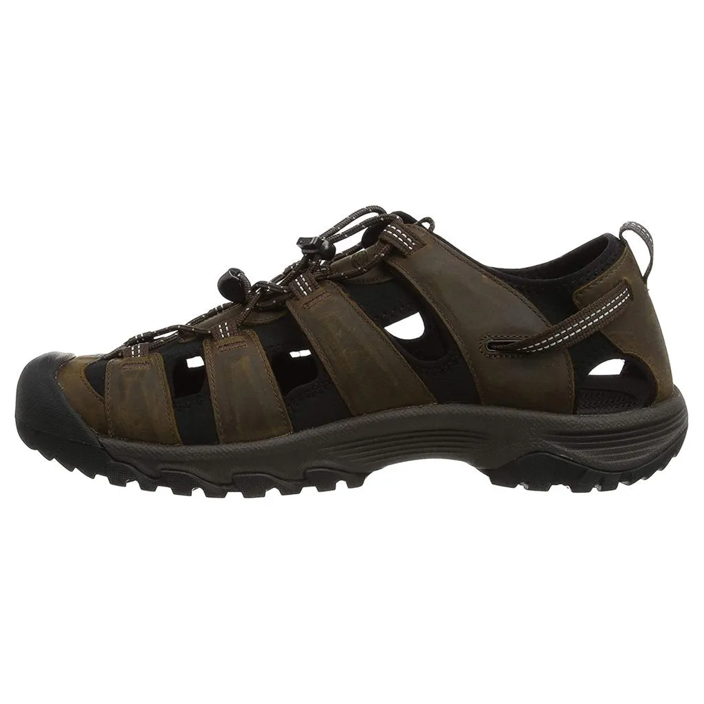 Keen Mens Sandals Targhee III Outdoor Lace-Up Leather Synthetic Textile - UK 10