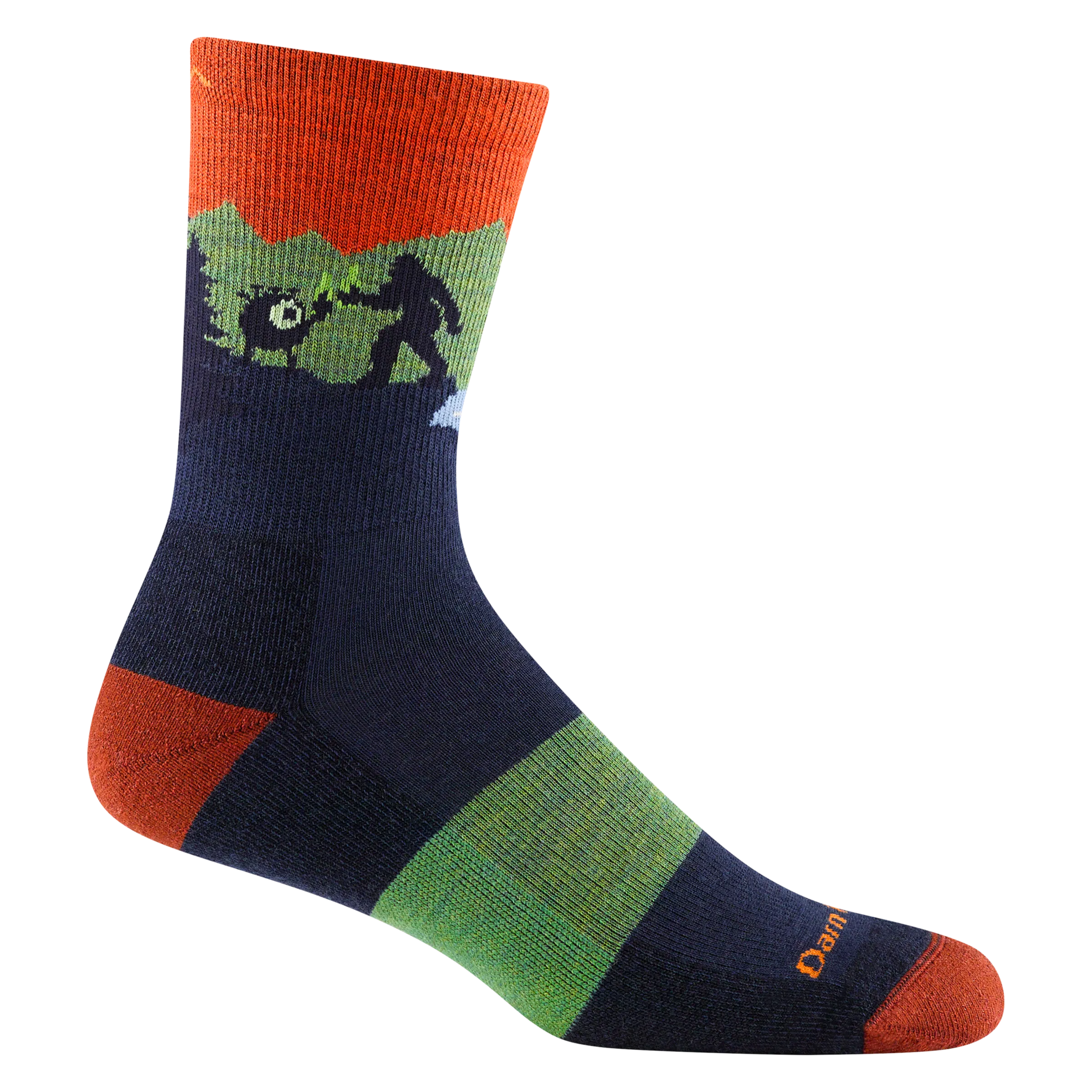 Men's Close Encounters Micro Crew  Midweight Hiking Sock