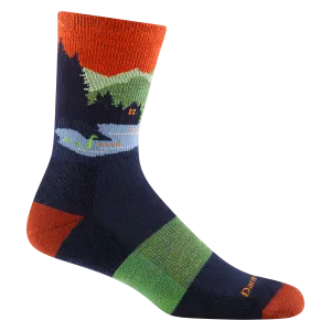 Men's Close Encounters Micro Crew  Midweight Hiking Sock