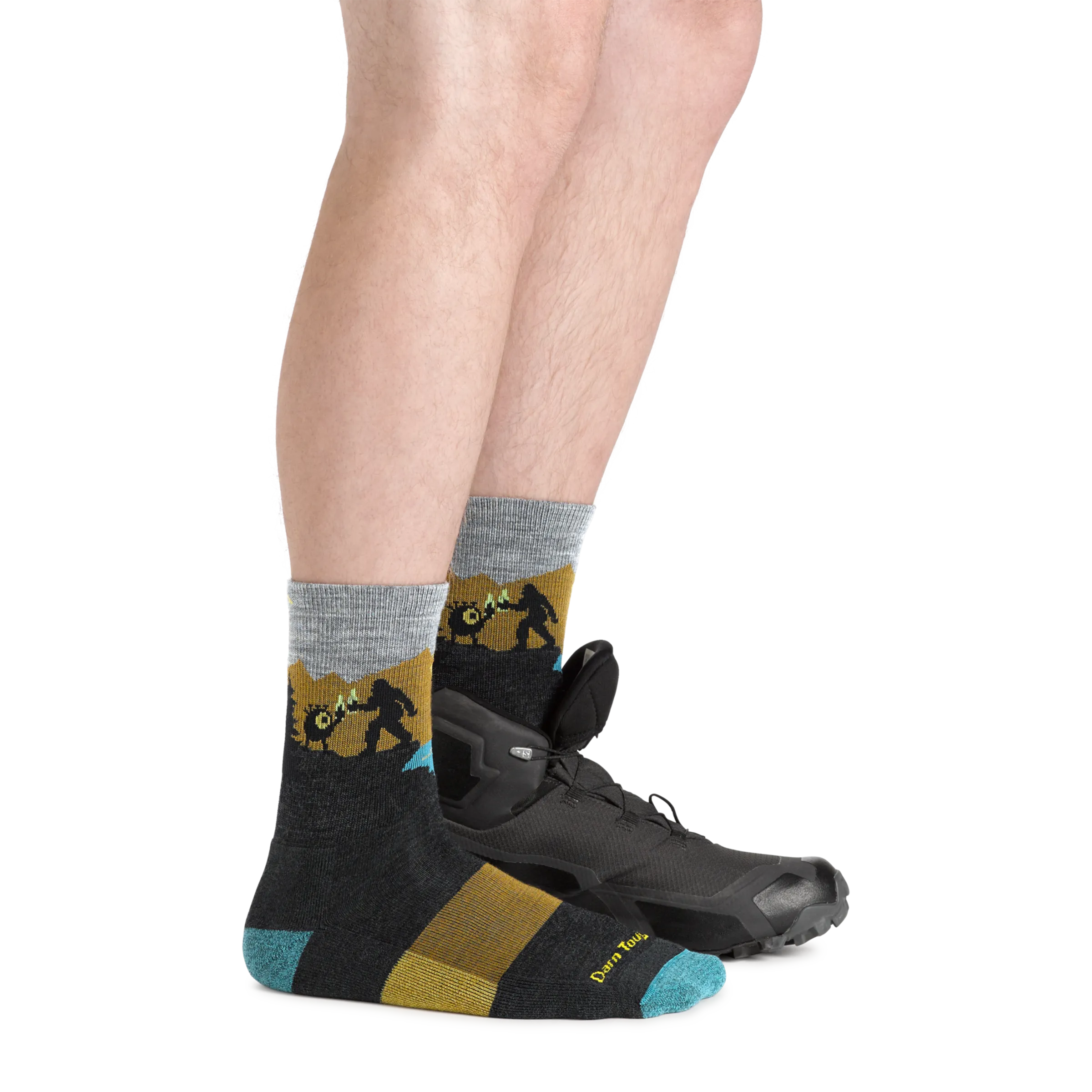 Men's Close Encounters Micro Crew  Midweight Hiking Sock