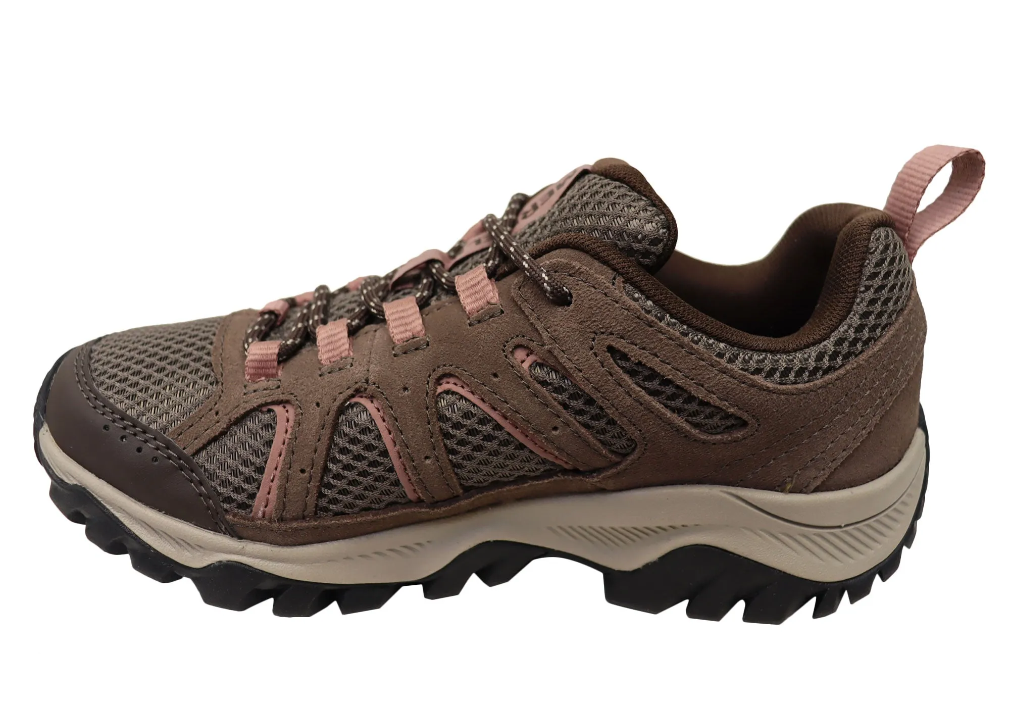 Merrell Womens Oakcreek Comfortable Leather Hiking Shoes