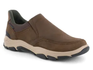 Rockport Reece Step Activated Slip On Shoes Brown