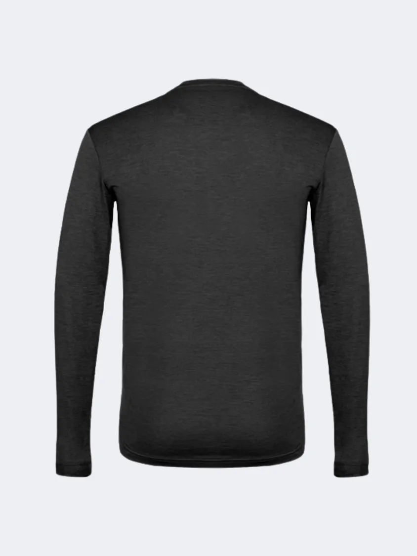 Salewa Puez Melange Dry Men Hiking Long Sleeve Black