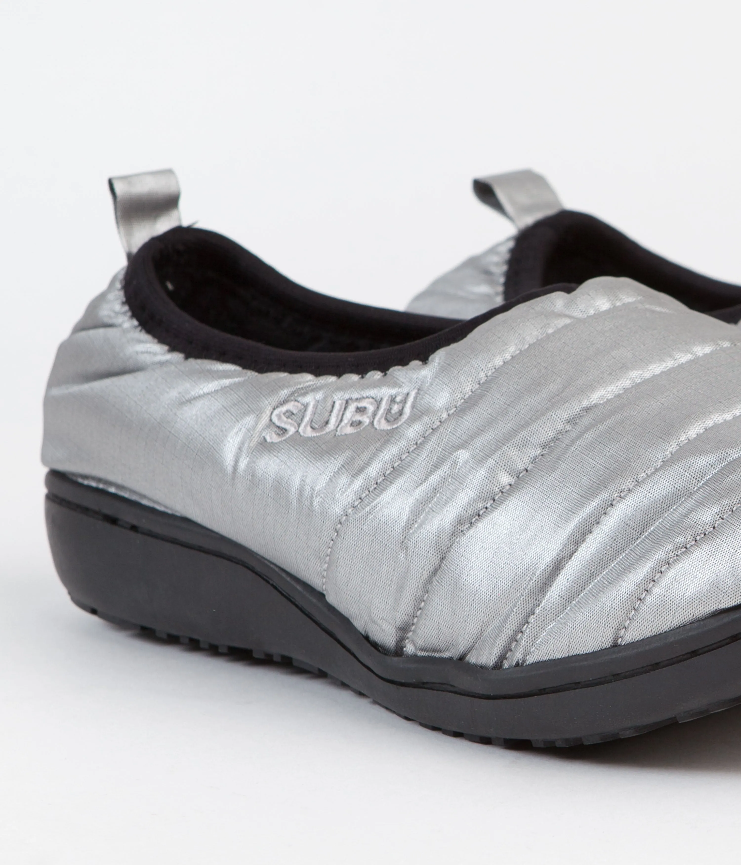 Subu Packable Sandals - Foil Silver