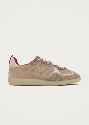 Tb.490 Trek Beige Leather Sneakers