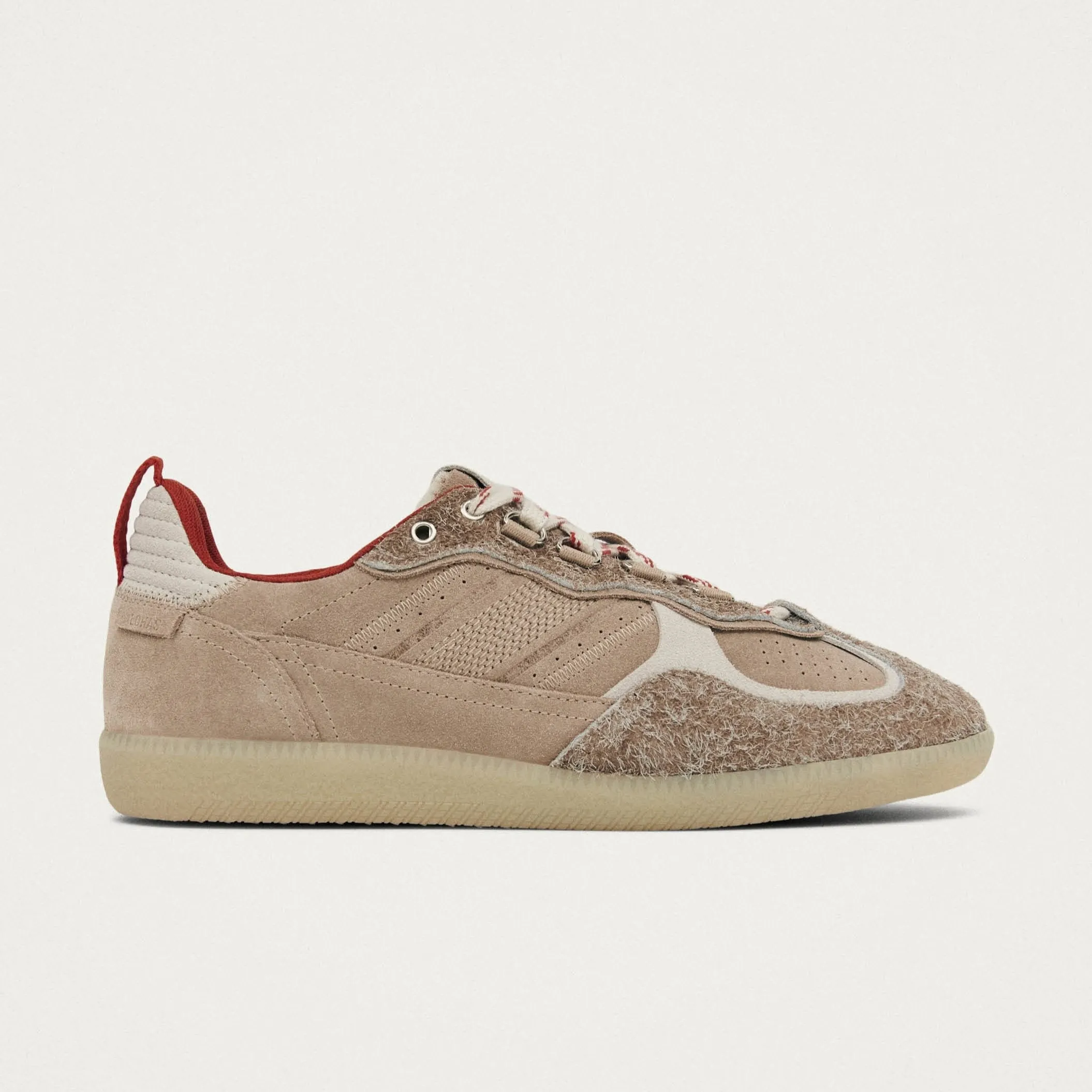 Tb.490 Trek Beige Leather Sneakers