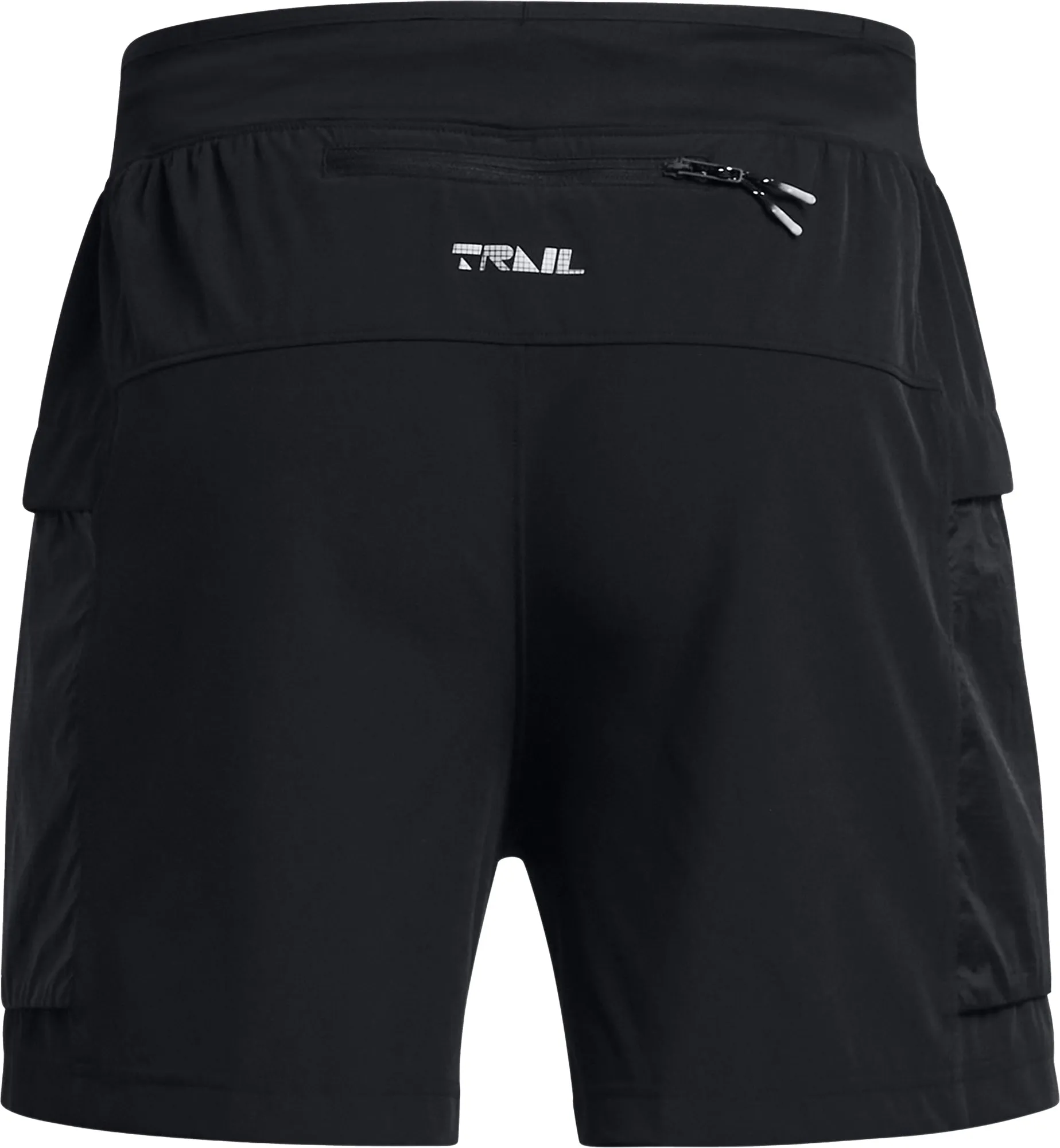 Under Armour Launch Trail 5 Inch Mens Running Shorts - Black