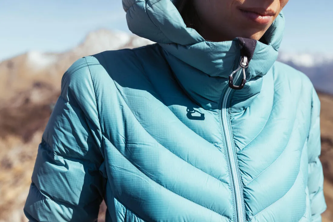 Women’s Mountain Trekking Down Jacket w/ Hood -10°C - MT500