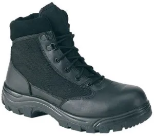 Work Zone Men's 6" Soft Toe Slip Resistant Boot - N677BLK